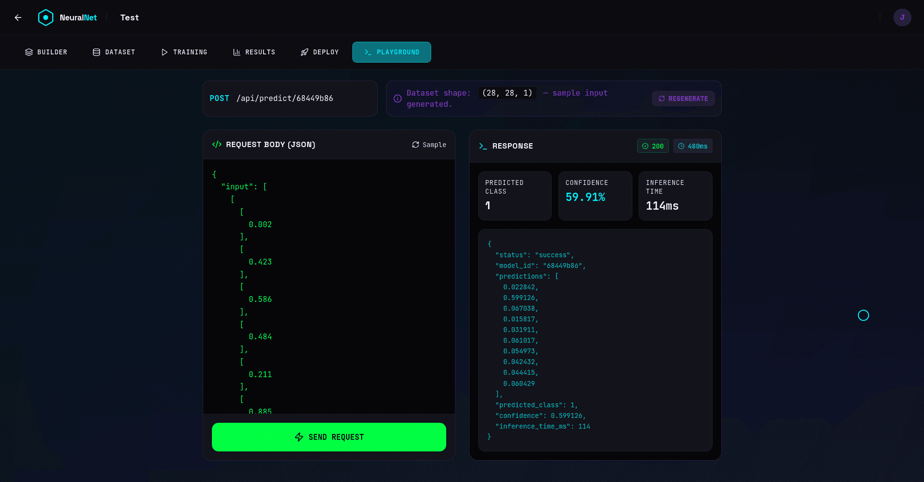 NeuralNet screenshot 4